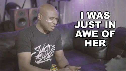 I Was Just In Awe Of Her Alex Boye GIF - I Was Just In Awe Of Her Alex Boye I Was Amazed GIFs