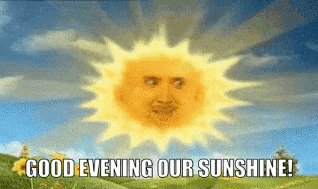 Good Evening Our Sunshine GIF - Good Evening Our Sunshine GIFs
