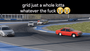 grid just a whole lotta whatever the fuck meme