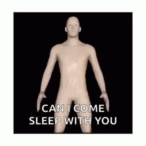 Scary Mannequin GIF - Scary Mannequin Can I Come Sleep With You GIFs