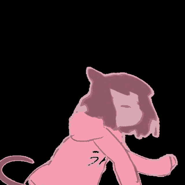 Cat Girl Crazy GIF