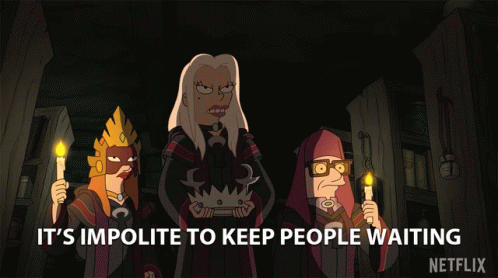 Its Impolite To Keep People Waiting Impolite GIF - Its Impolite To Keep People Waiting Impolite Keep People Waiting GIFs