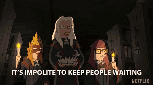 Its Impolite To Keep People Waiting Impolite GIF