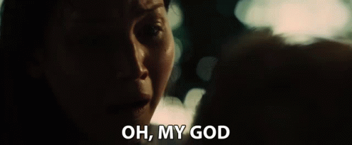 Oh My God Jennifer Lawrence GIF - Oh My God Jennifer Lawrence Katniss Everdeen GIFs