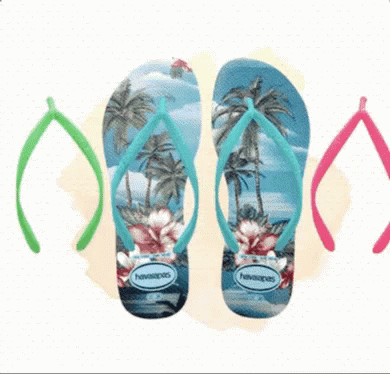 Havaianas /  Chinelo / / Verão GIF - Havaianas Flip Flops Summer GIFs