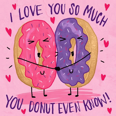 Love Donuts GIF - Love Donuts I Love You So Much GIFs