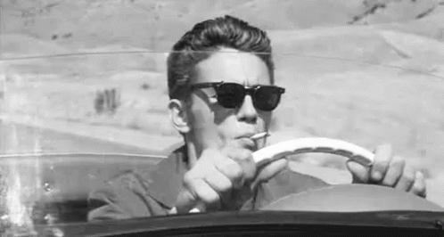 Always The Coolest GIF - James Dean Smoke Smoking GIFs