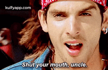 Shut Your Mouth, Uncle..Gif GIF - Shut Your Mouth Uncle. I C-o-n-i-c GIFs