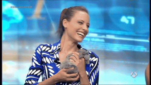 Michelle Jenner Bunny GIF - Michelle Jenner Bunny Happy GIFs