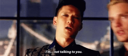 Shadow Hunters Not Talking To You GIF - Shadow Hunters Not Talking To You GIFs