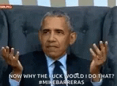 Barack Obama Why GIF - Barack Obama Why Shrug GIFs