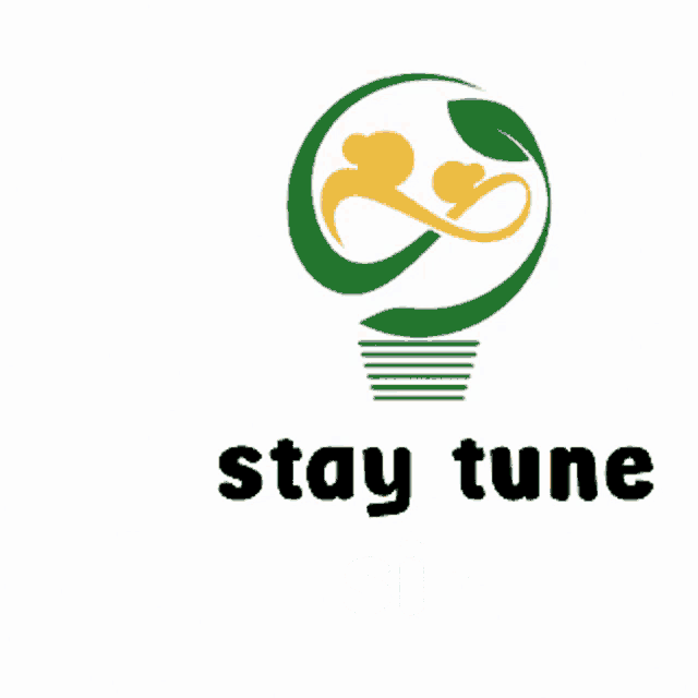 a woman in a hijab is reaching out towards a light bulb with the words stay tune sis written below her