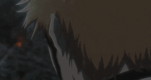 a person with a sword in their hand is flying in the air