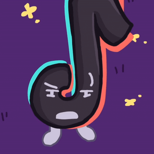 a cartoon drawing of a black letter j