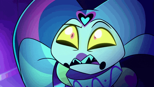 a colorful cartoon character with a heart on its head