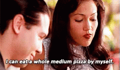 Pizza Selenamovie GIF - Pizza Selenamovie Selena GIFs