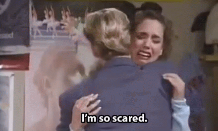 I'M So Scared Saved By The Bell GIF - Saved By The Bell Scared Im So Scared GIFs