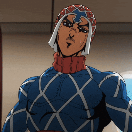 a cartoon character is wearing a red and blue outfit