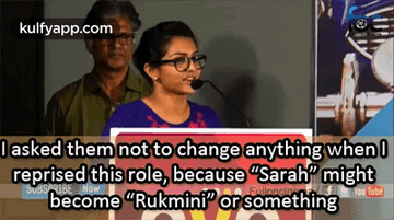 Not To Change Any Think.Gif GIF - Not To Change Any Think Parvathy Interview GIFs