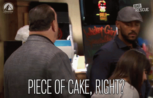 Piece Of Cake Right Easy GIF - Piece Of Cake Right Easy Easy Peasy GIFs