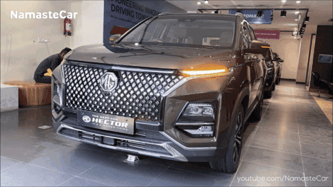 Mg Hector Plus Cars GIF - Mg Hector Plus Cars Auto GIFs