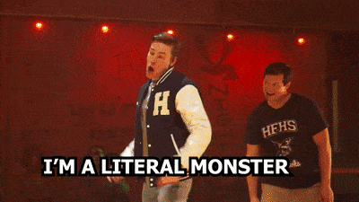 I'M A Literal Monster Pose GIF - I'M A Literal Monster Pose Nerdy Prudes Must Die GIFs