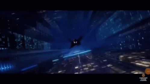 Miles Morales Spiderverse GIF - Miles Morales Spiderverse Leap Of Faith GIFs