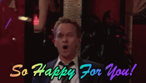 So Happy For You Clapping GIF - So Happy For You Clapping Neil Patrick Harris GIFs