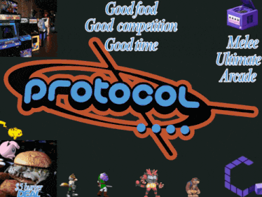 a poster that says protocol on it