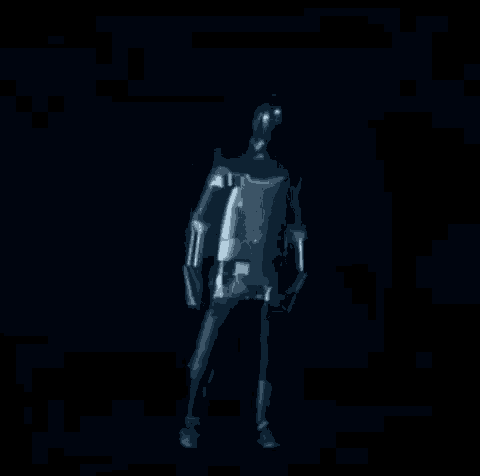 an x-ray of a person 's skeleton is shown in the dark