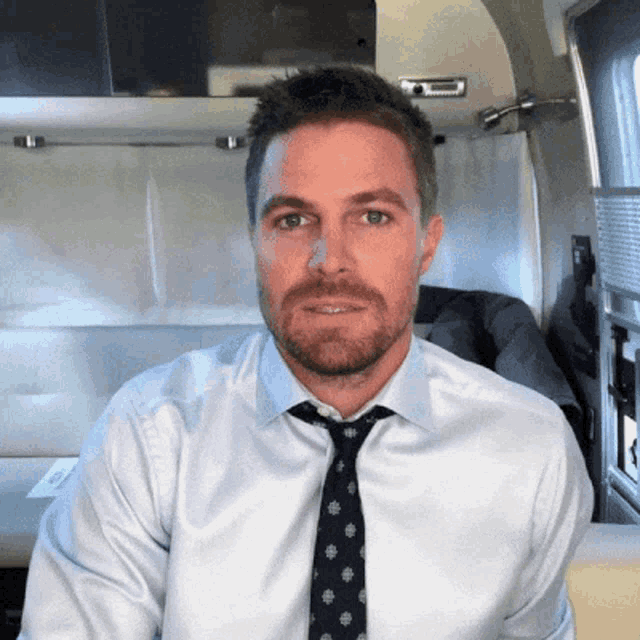 Stephen Amell Wide Eyes GIF - Stephen Amell Wide Eyes Scared GIFs