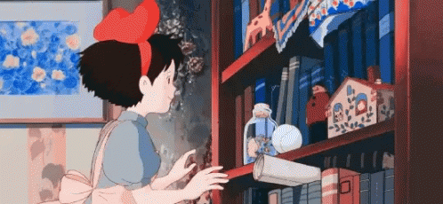 Kikis Delivery Service Anime GIF - Kikis Delivery Service Anime Packing GIFs