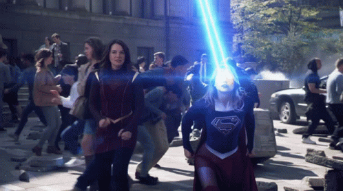 Supergirl Alura GIF - Supergirl Alura Heat Vision GIFs