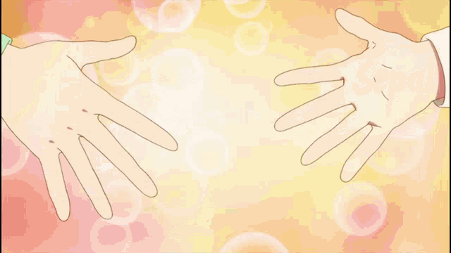 a group of people shaking hands with each other in a circle