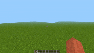 a dog on a leash in a minecraft game with the word you above it
