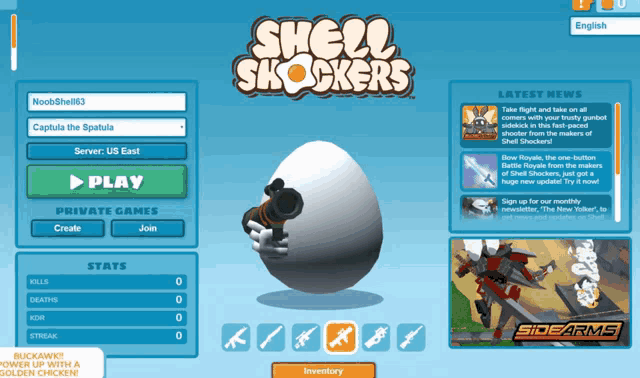 Shell Shockers Games GIF - Shell Shockers Games Chellsteaa GIFs