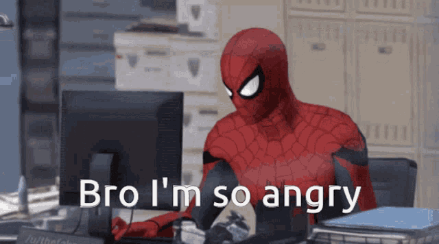 Spider Man Mad GIF - Spider Man Mad Angry GIFs