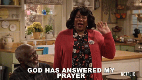 Answered Prayer Came True GIF - Answered Prayer Came True It Happned GIFs