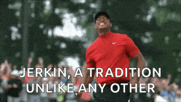 Tiger Woods Celebrating GIF - Tiger Woods Celebrating Happy GIFs