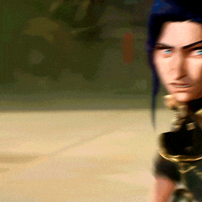 a blurry picture of a man with blue hair
