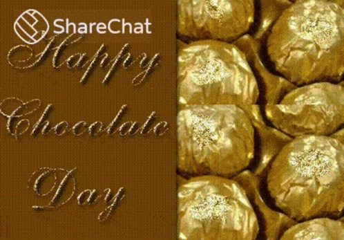 Happy Chocolate Day हैप्पीचोक्लेटडे GIF - Happy Chocolate Day हैप्पीचोक्लेटडे मीठा GIFs
