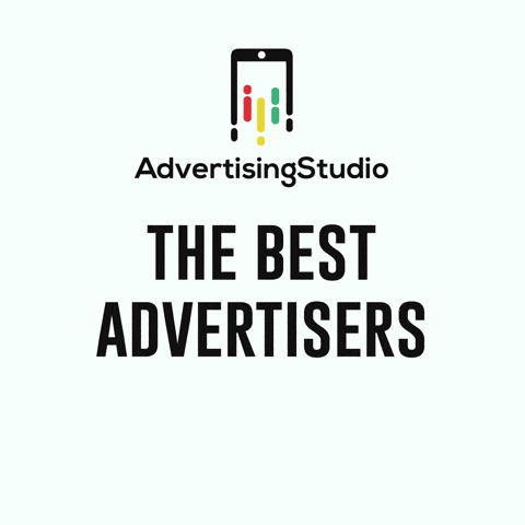 an advertisement for the best advertisers advertisingstudio.io