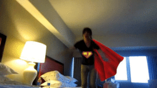 Super Joey!! GIF - Joey Graceffa Supeman Hotel GIFs