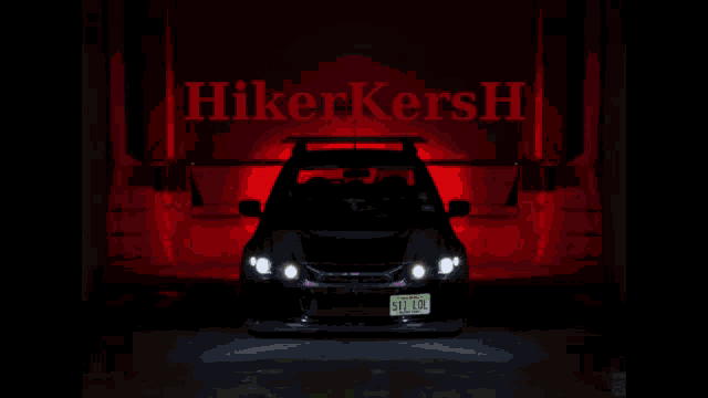 a car with a new york license plate that says still lrr