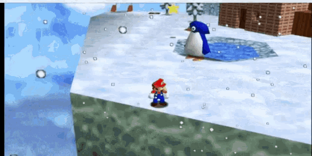 Mario Penguin GIF - Mario Penguin GIFs
