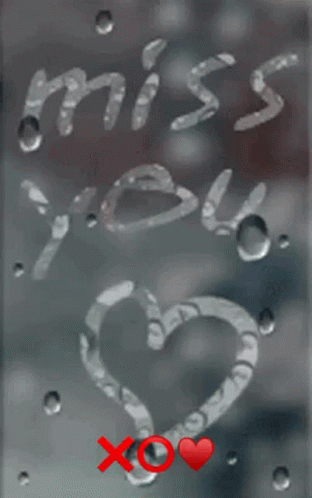 Miss You Heart GIF - Miss You Heart Rain GIFs