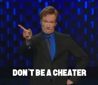 You Know Better GIF - Conanobrien Cheater Dont GIFs