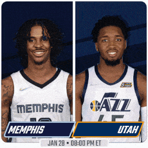 Memphis Grizzlies Vs. Utah Jazz Pre Game GIF - Nba Basketball Nba 2021 GIFs