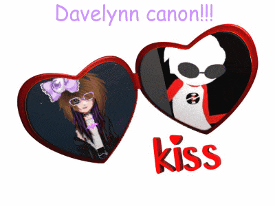 a picture of davelynn canon and a picture of a girl with glasses