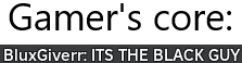 a white background with the words gamer 's core